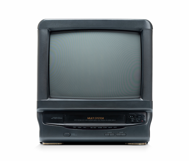 Combi black TV