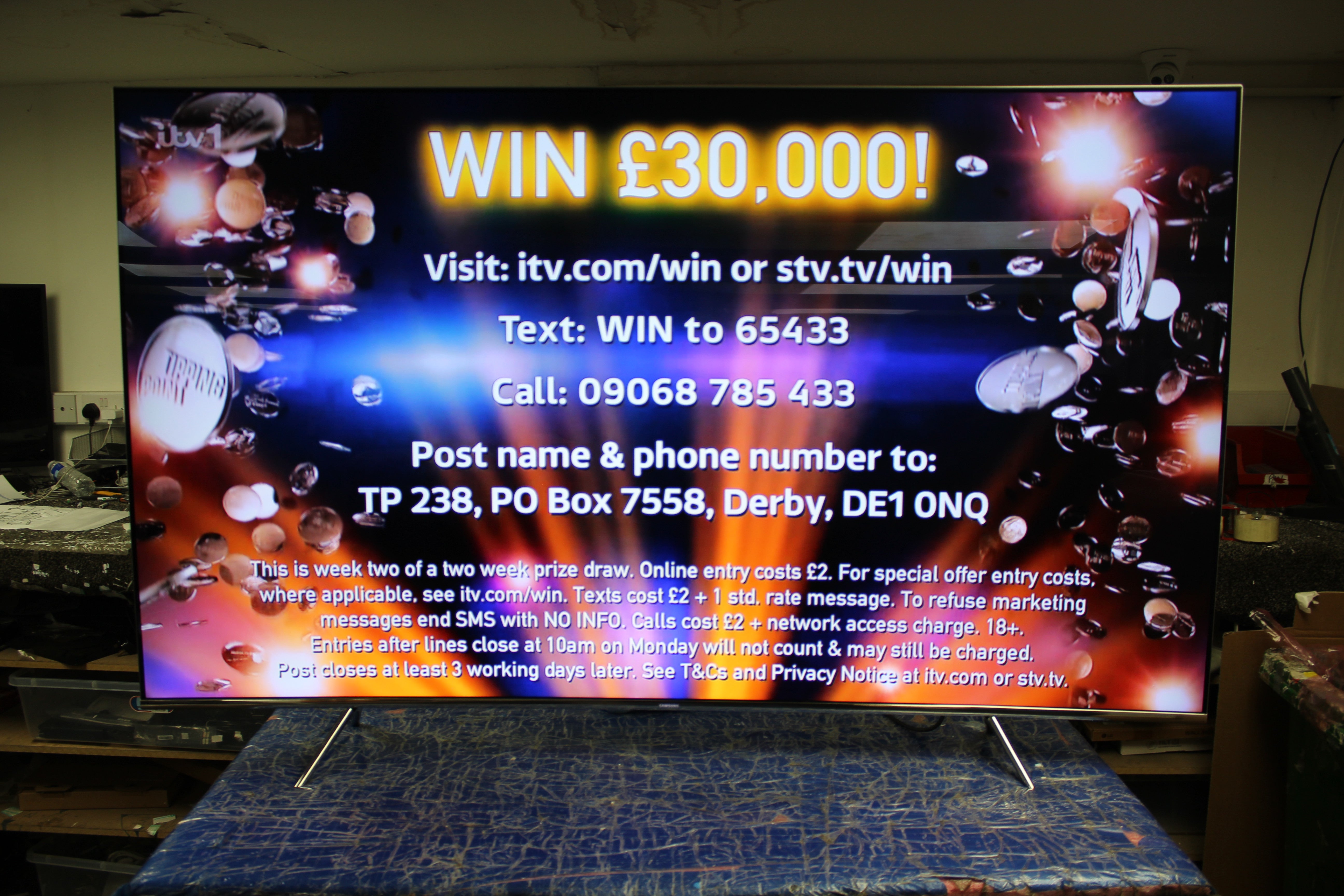 65" Samsung UE65KS7500 Curved 4K Smart LED HDR TV