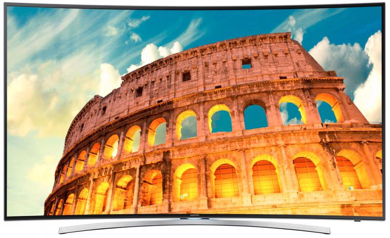 55 Samsung UE55H8000 Curved Full HD 1080p Freeview Freesat HD Smart 3D LED TV