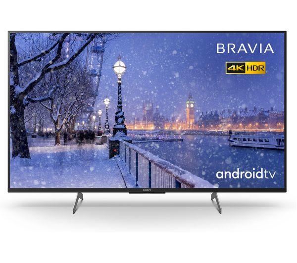 43" Sony Bravia KD43XH8505BU 4K HDR Android Smart LED TV